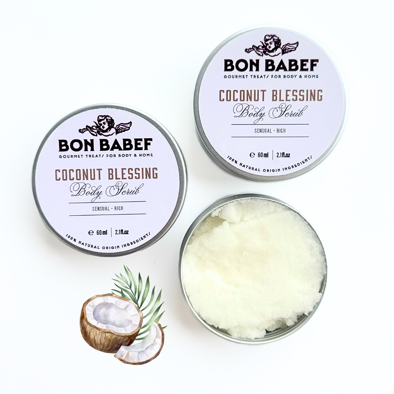 Esfoliante corpo al sale Coconut Blessing 