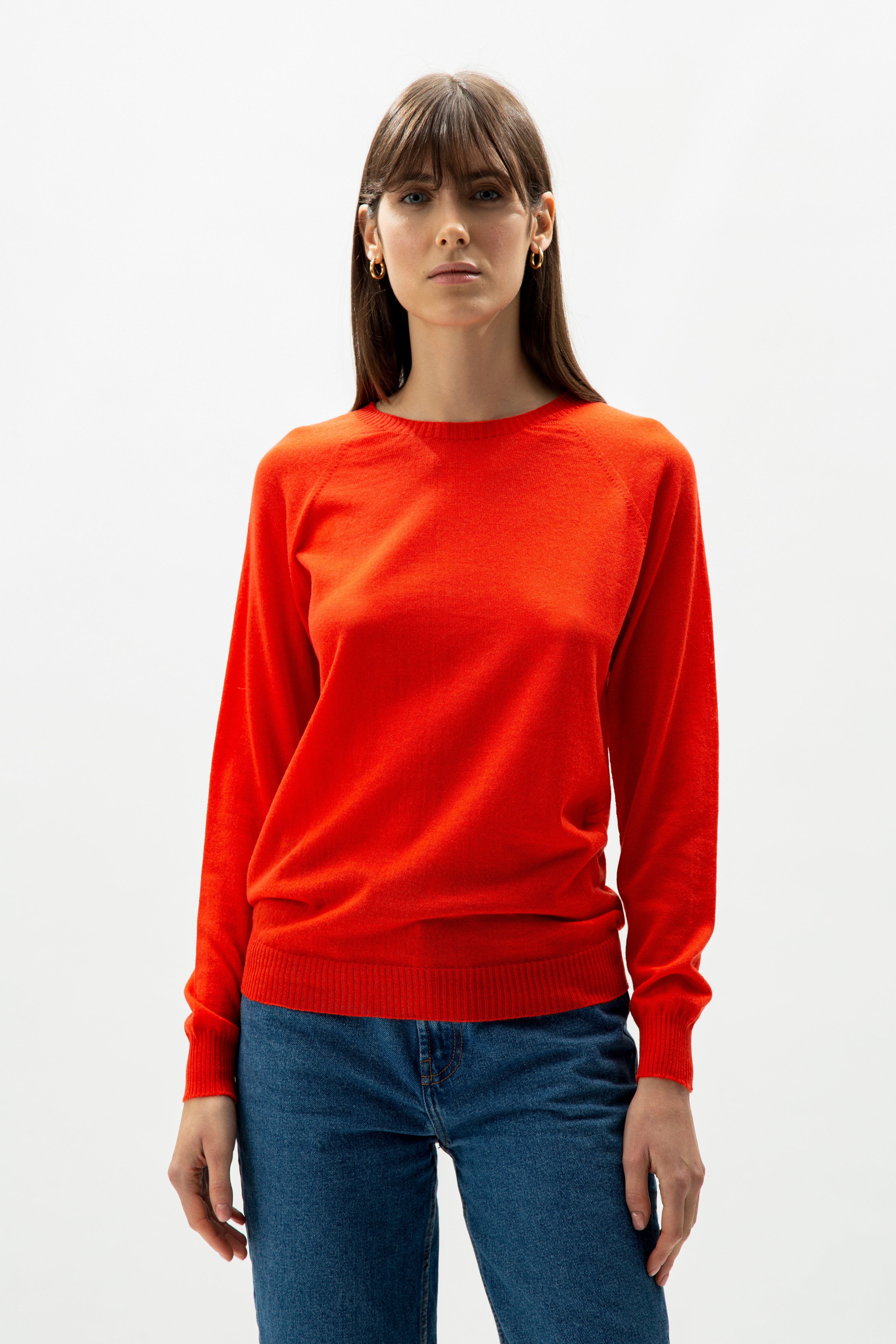Extra Fine Merino Wool Crewneck Sweater (3D-Knit)-7
