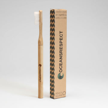 Bamboo Toothbrush with Interchangeable Head
