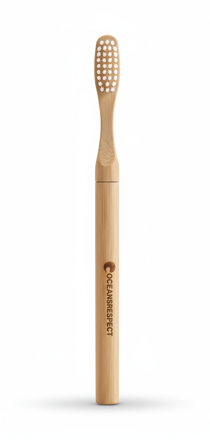 Bamboo Toothbrush with Interchangeable Head