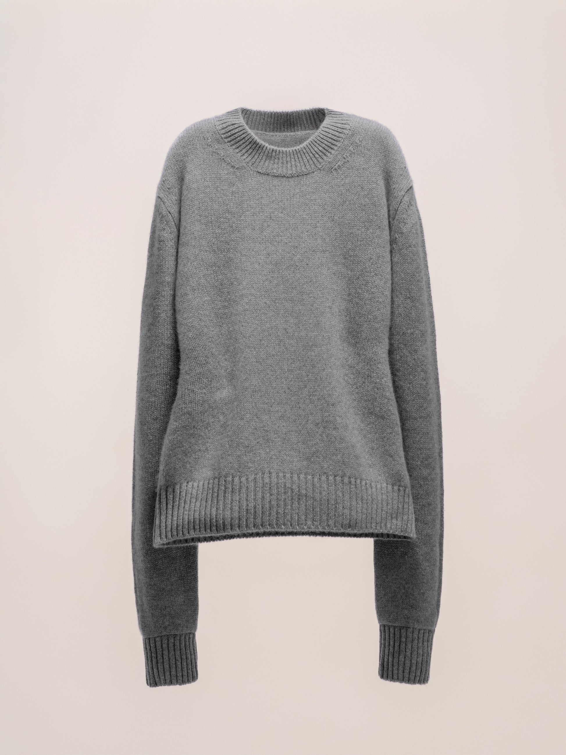 Pure Cashmere Crewneck Sweater-11