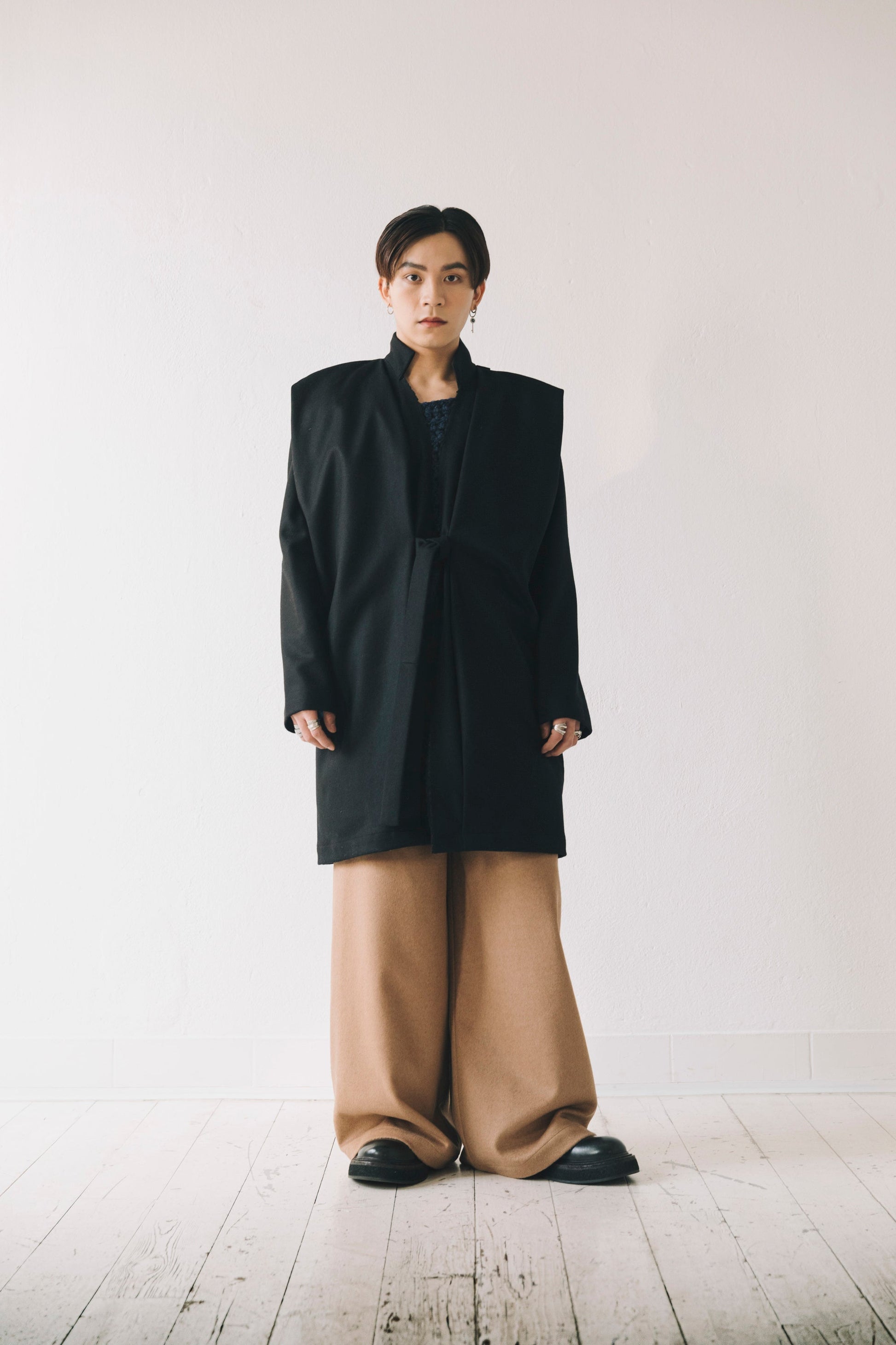 MICHIYUKI midi coat-0