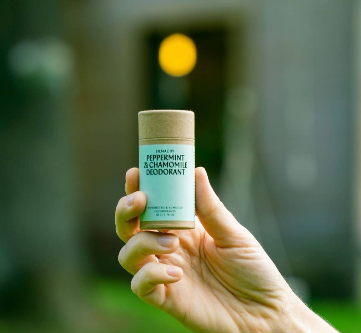 Aluminum-Free Natural Deodorant – Peppermint & Chamomile