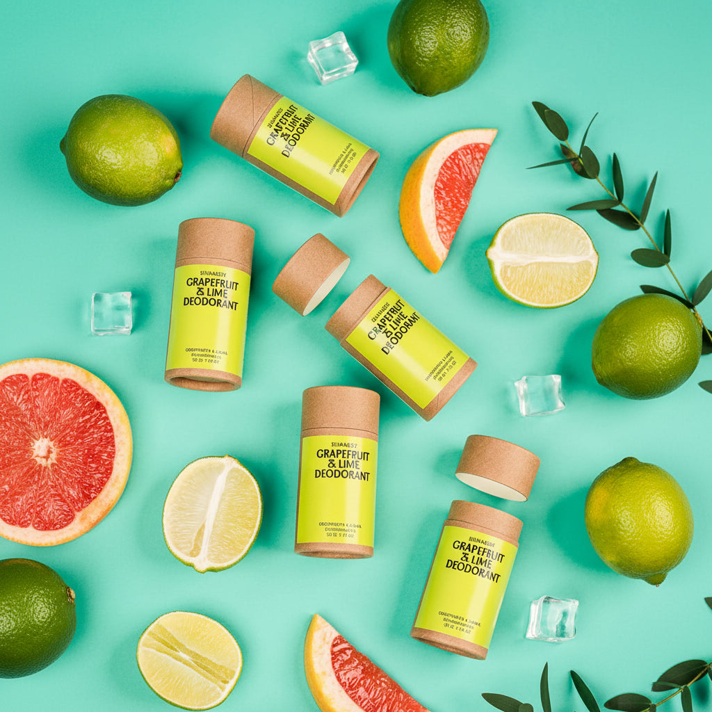 Aluminum-Free Natural Deodorant – Grapefruit & Lime