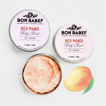 Esfoliante corpo al sale e mango ricco 