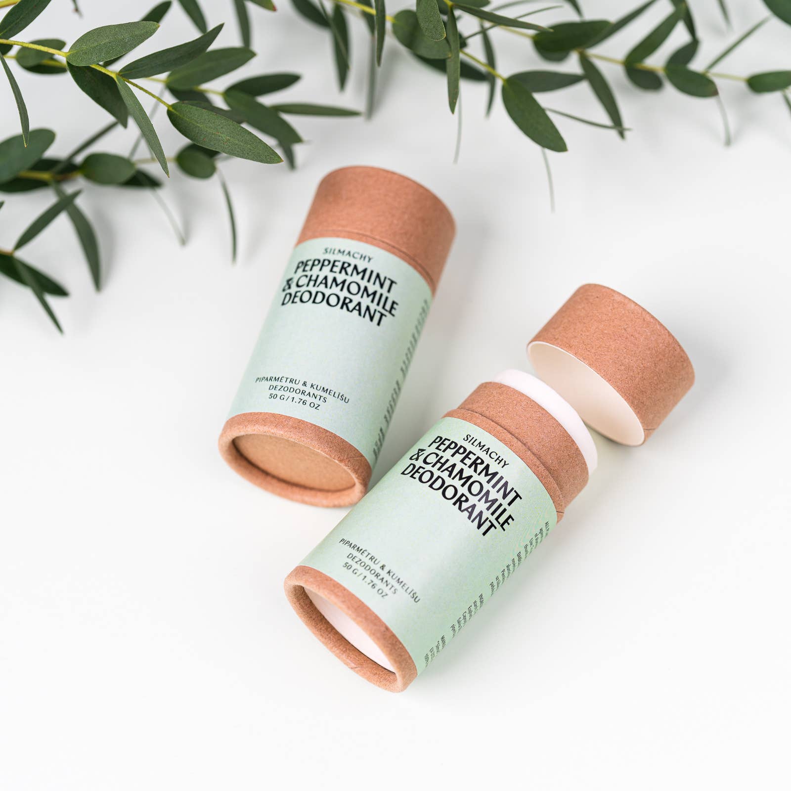 Aluminum-Free Natural Deodorant – Peppermint & Chamomile
