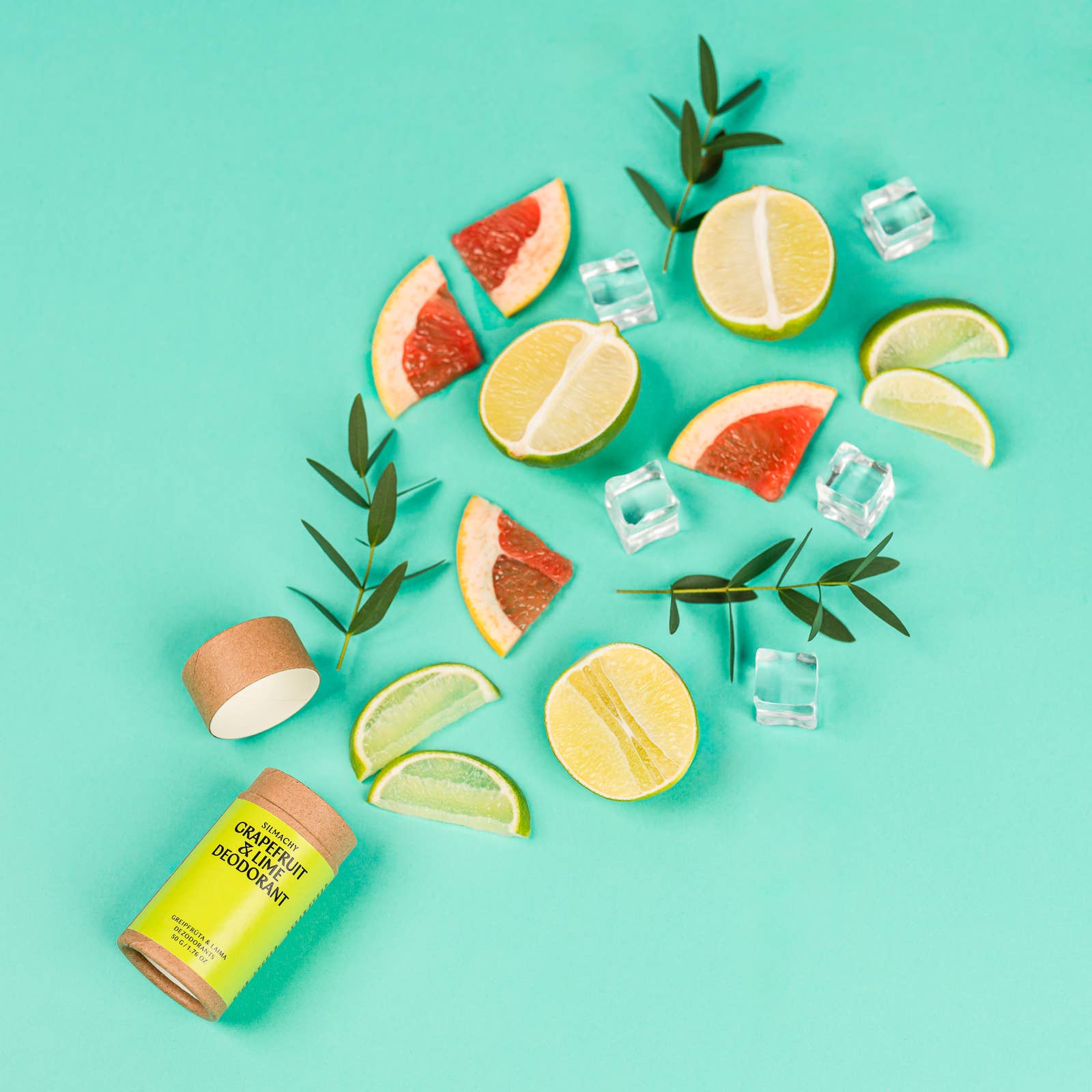 Aluminum-Free Natural Deodorant – Grapefruit & Lime