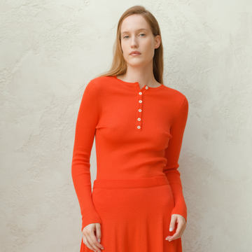 Extra Fine Merino Ribbed Fine Hanley Sweater