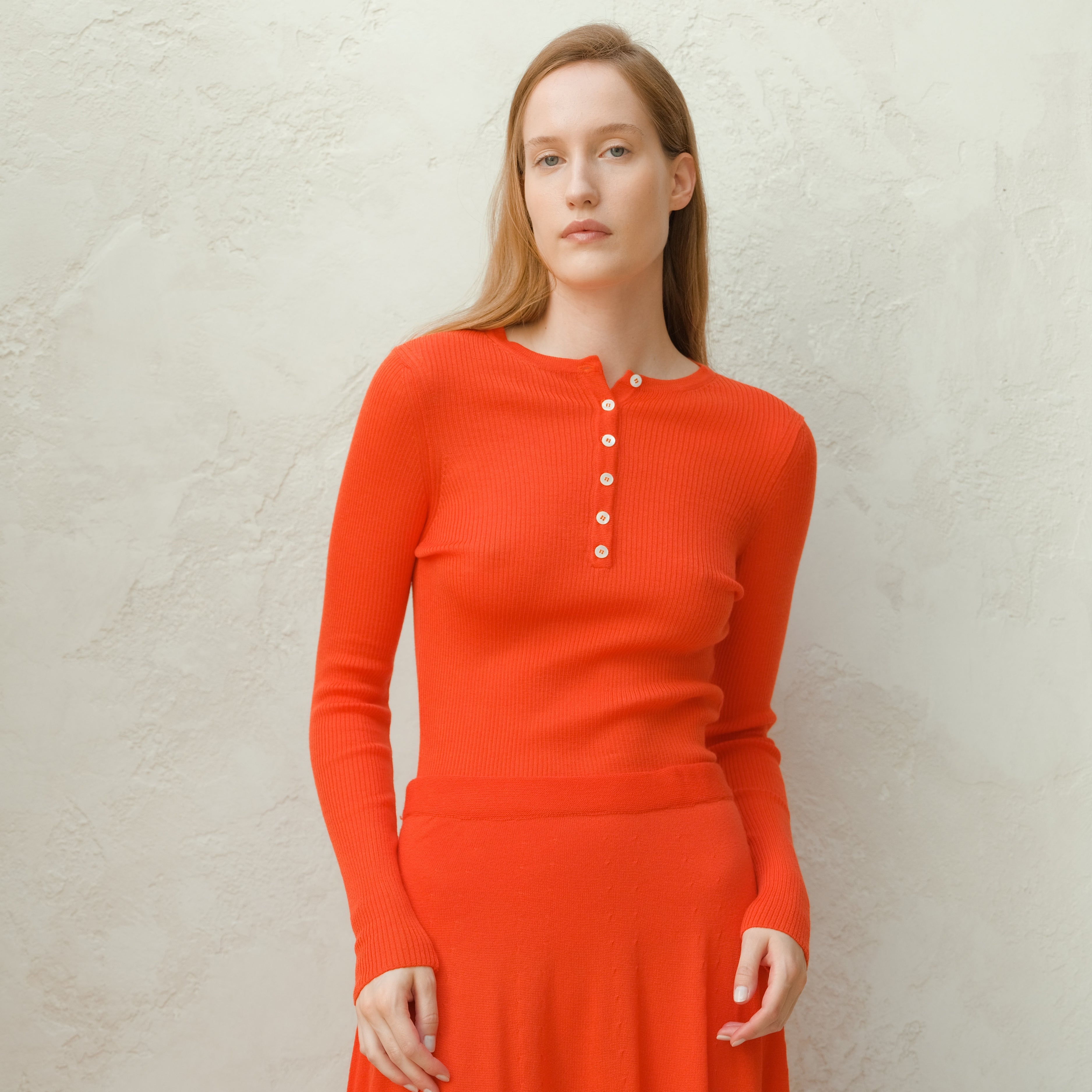 Extra Fine Merino Ribbed Fine Hanley Sweater