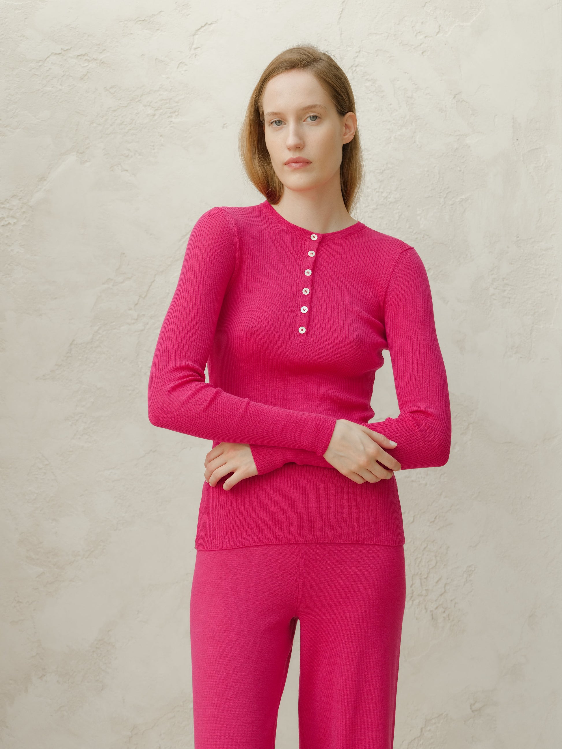 Extra Fine Merino Ribbed Fine Hanley Sweater-0
