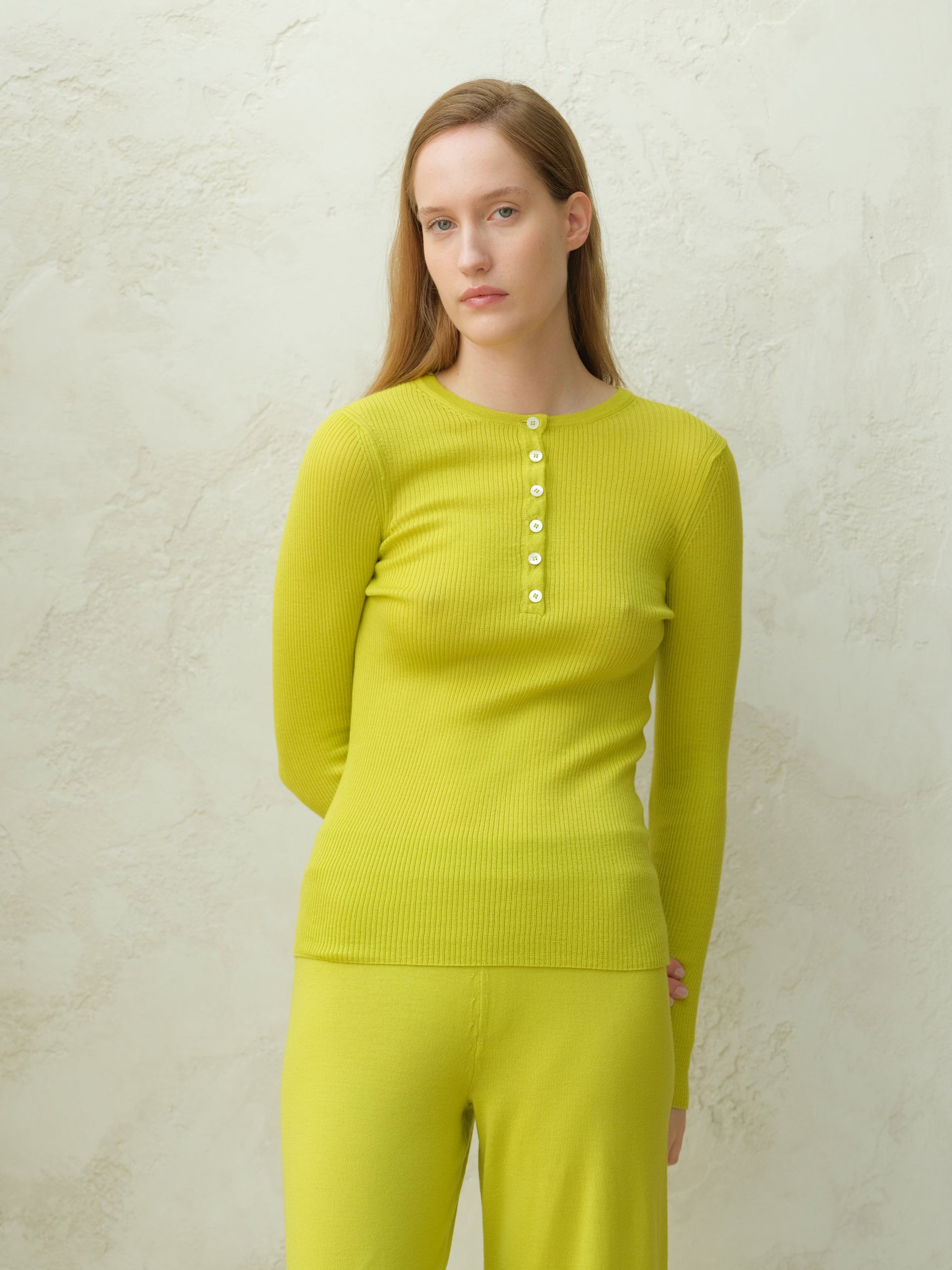 Extra Fine Merino Ribbed Fine Hanley Sweater-5