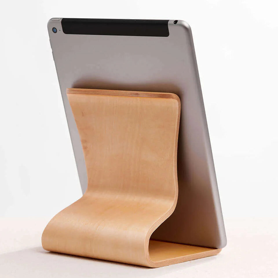 Majuli Islands - Wooden Tablet Stand