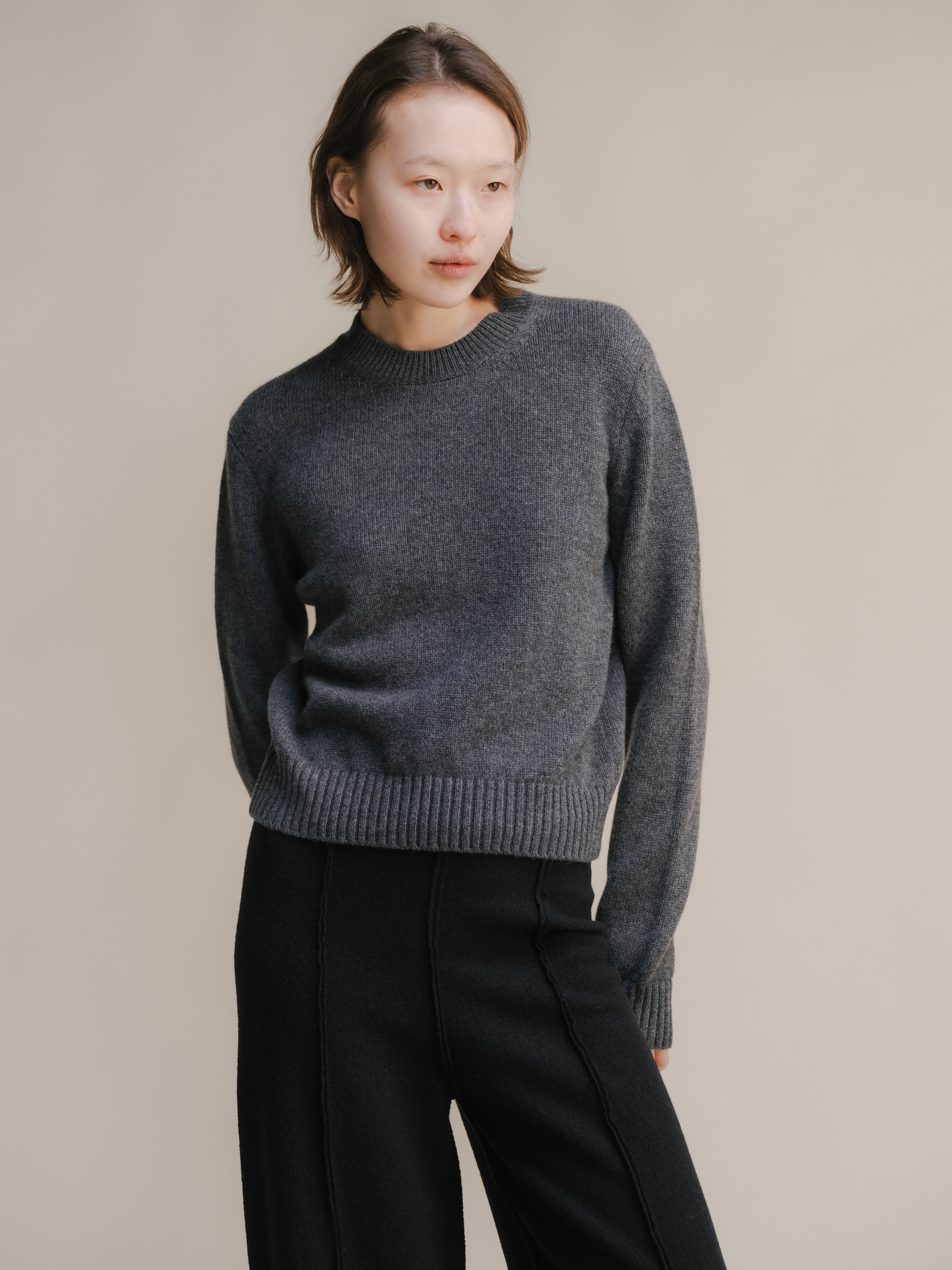 Pure Cashmere Crewneck Sweater-3