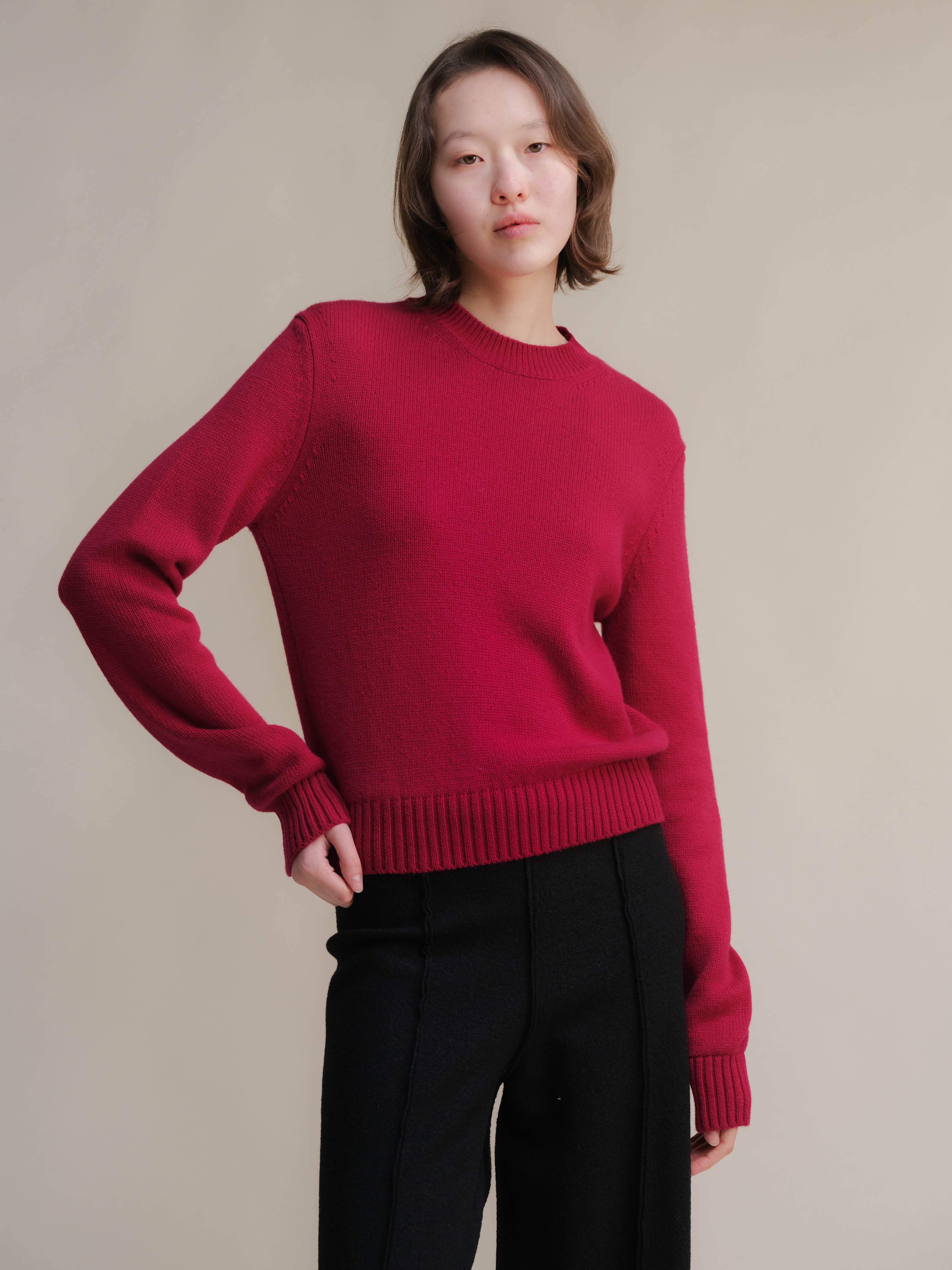 Pure Cashmere Crewneck Sweater-0