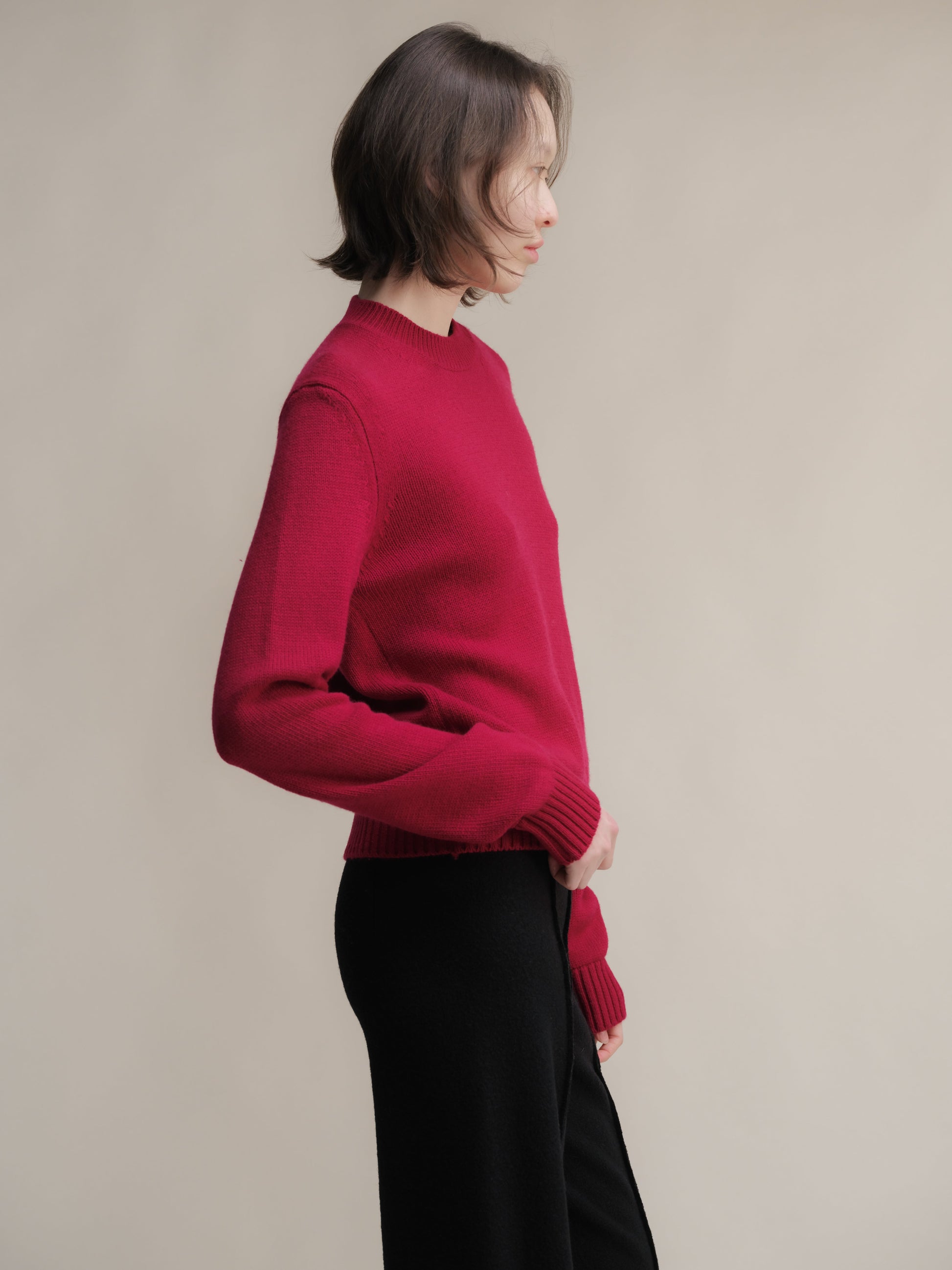 Pure Cashmere Crewneck Sweater-2
