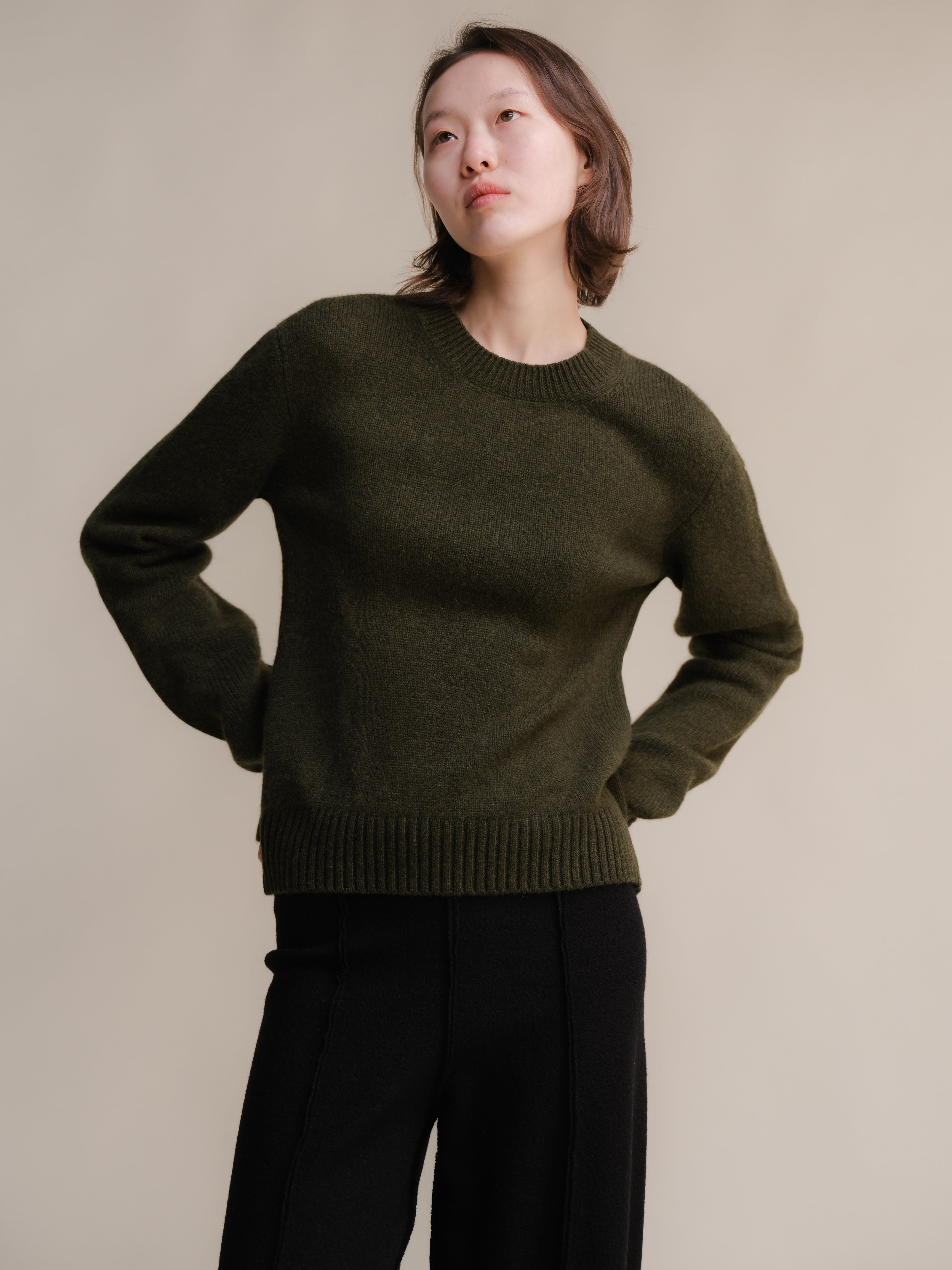Pure Cashmere Crewneck Sweater-9
