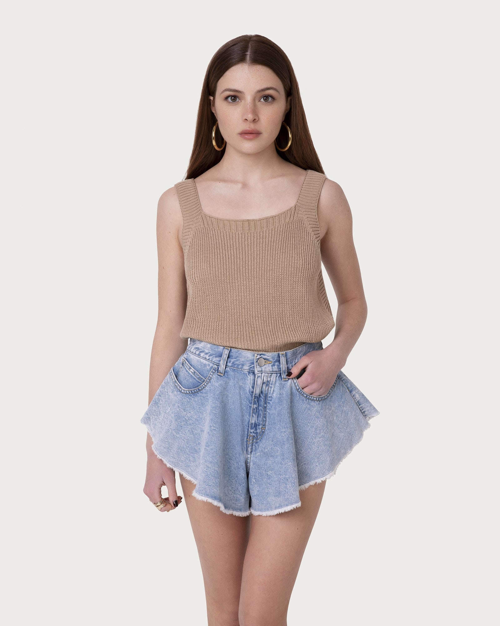 Organic cotton top earth vegan sustainable