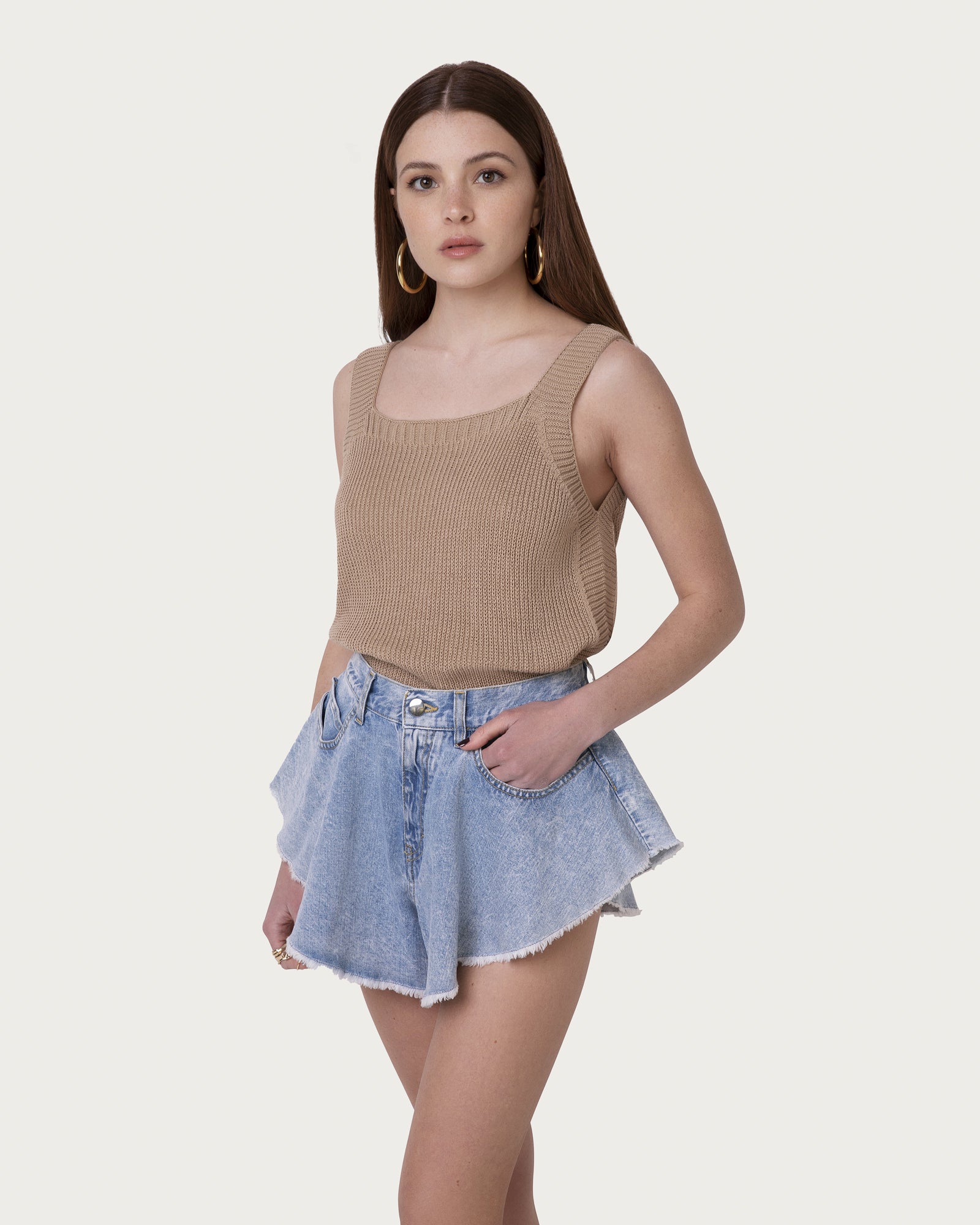 Organic cotton top earth vegan sustainable