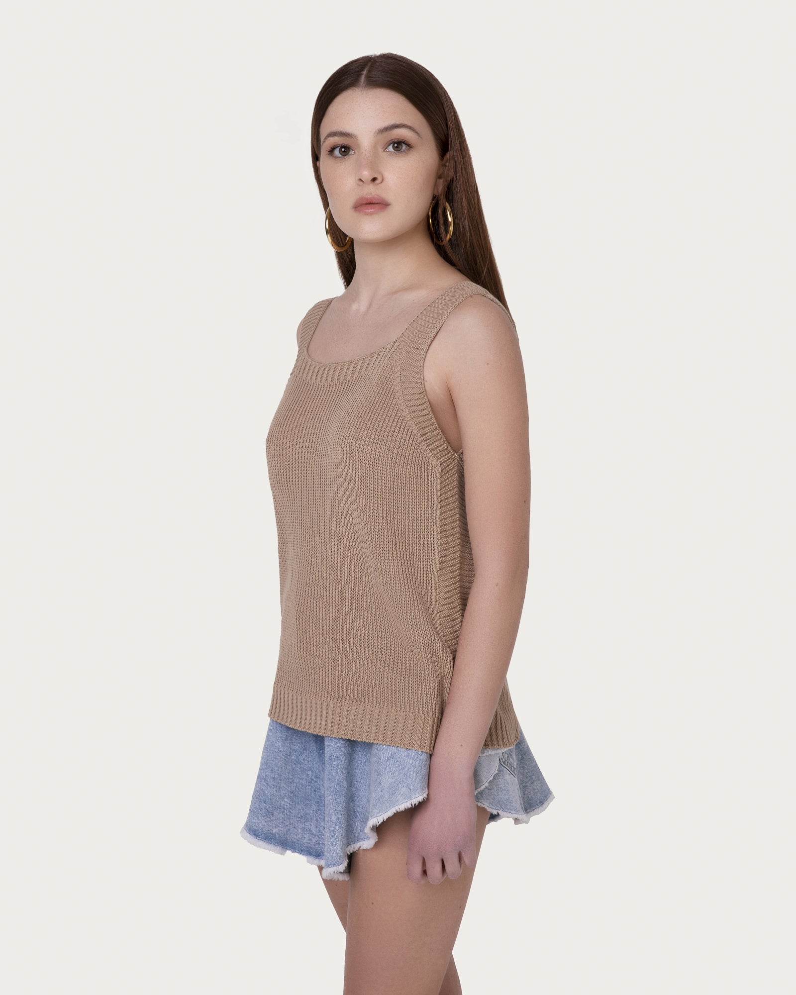 Organic cotton top earth vegan sustainable