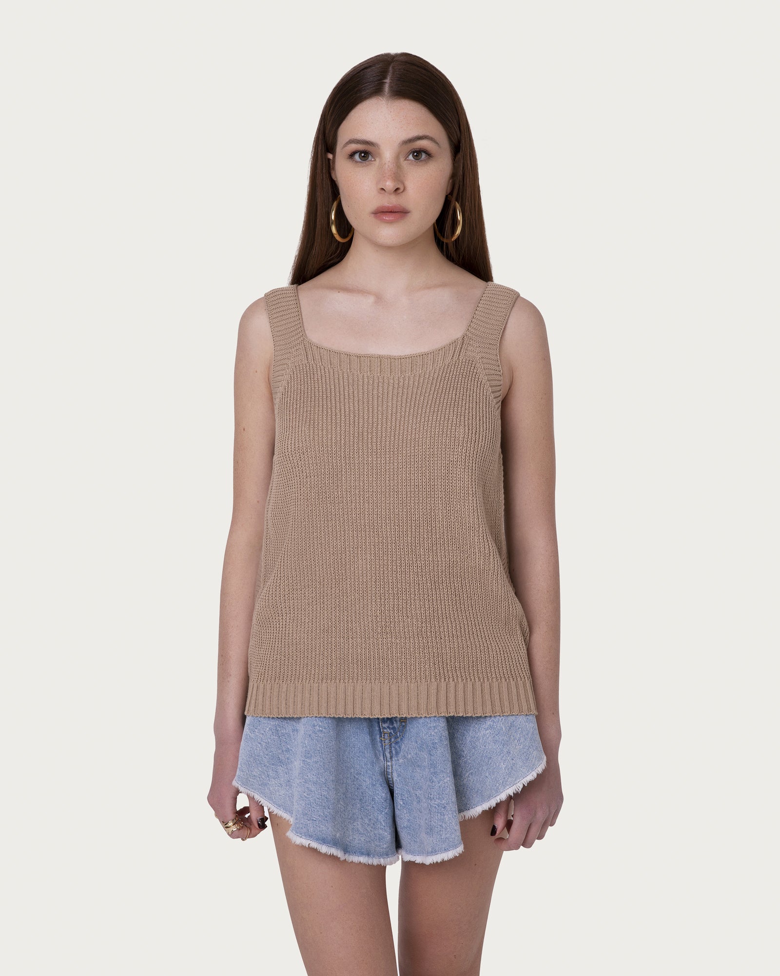 Organic cotton top earth vegan sustainable