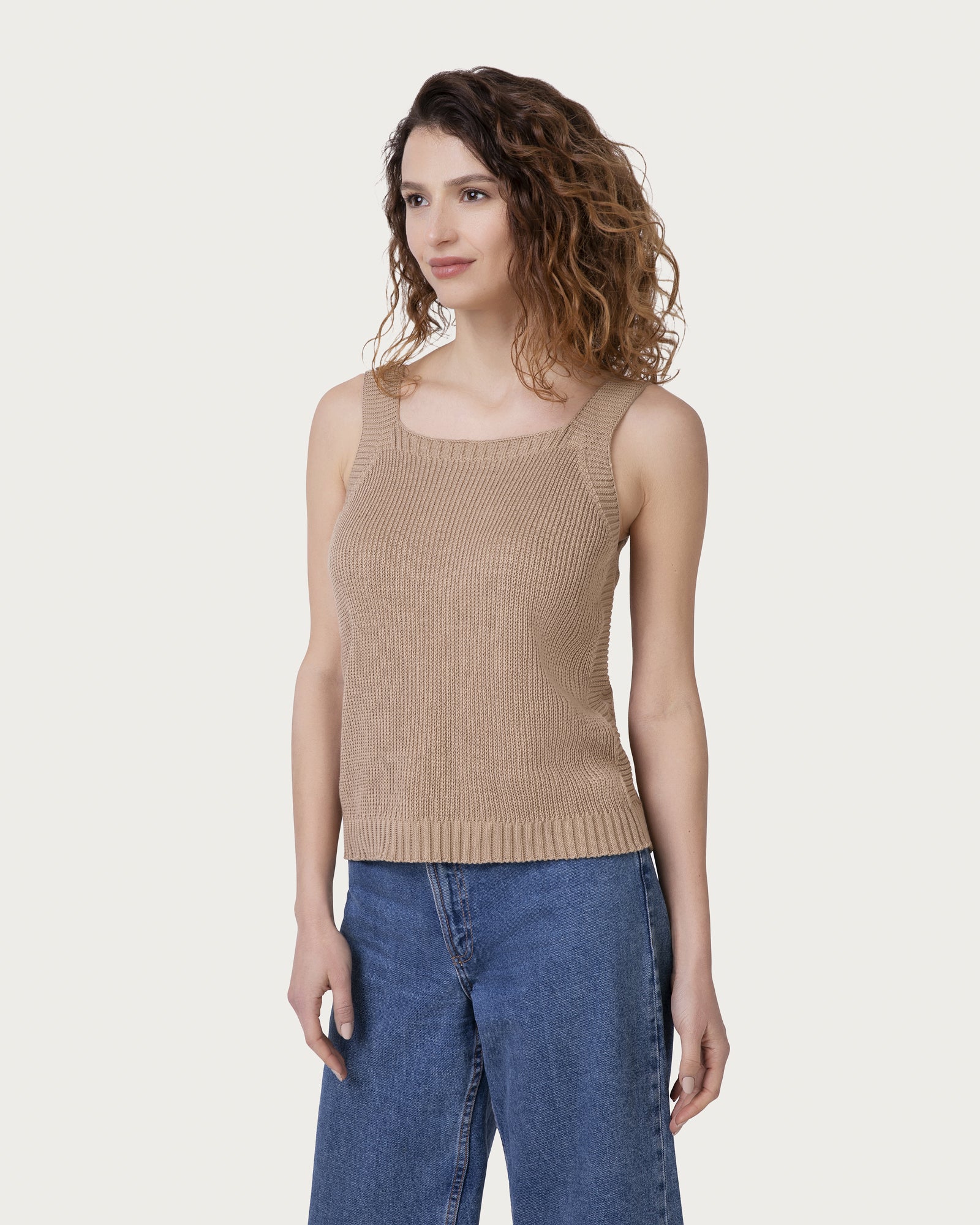 Organic cotton top earth vegan sustainable