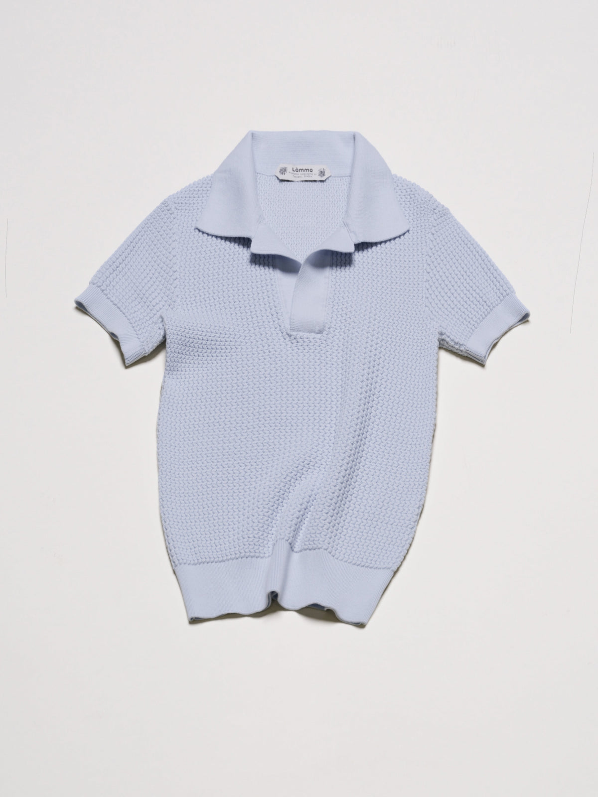 Cotton Crochet Polo
