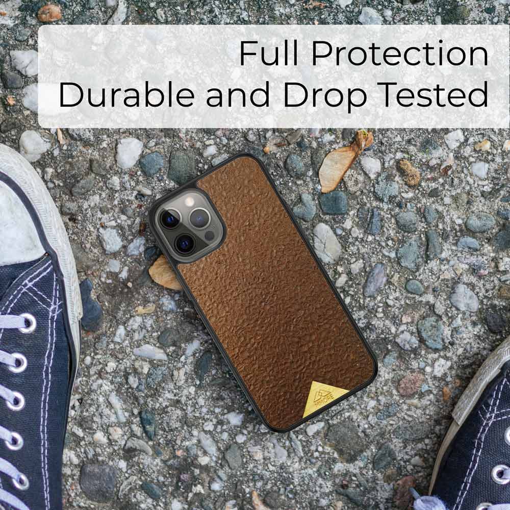 Organic phone case - Coffee