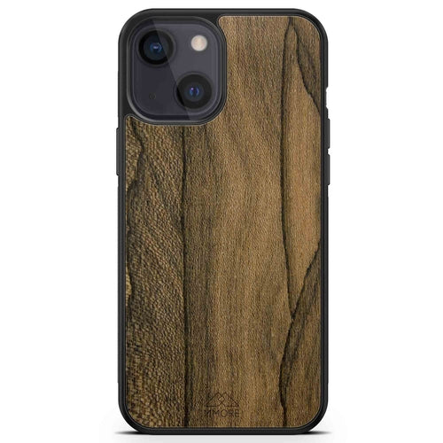 Ziricote rare wood phone case