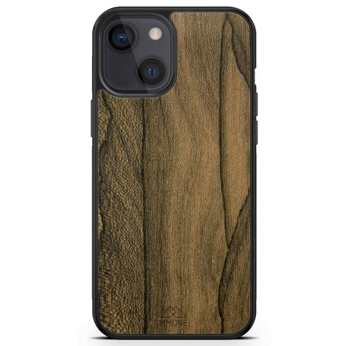 Ziricote rare wood phone case