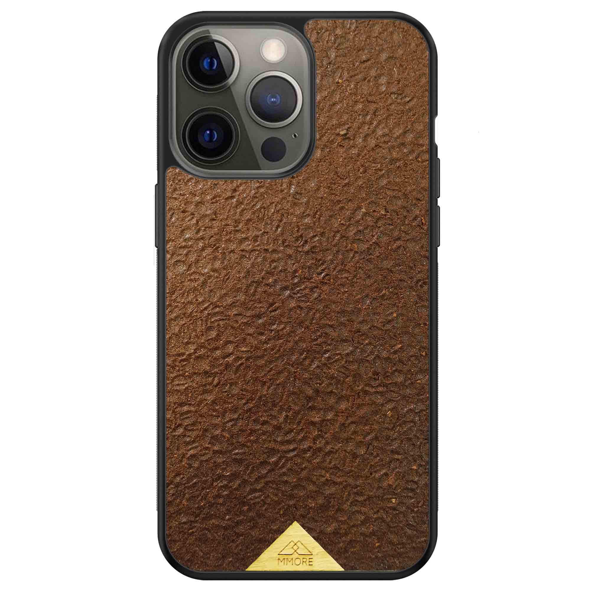 Organic phone case - Coffee