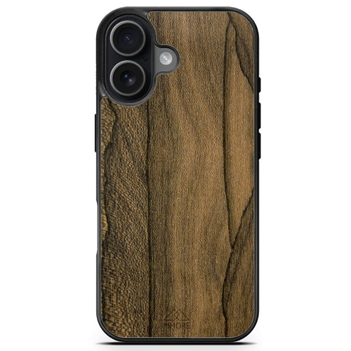 Ziricote rare wood phone case