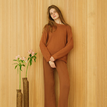 Fine Cotton Relaxed Sweater-1