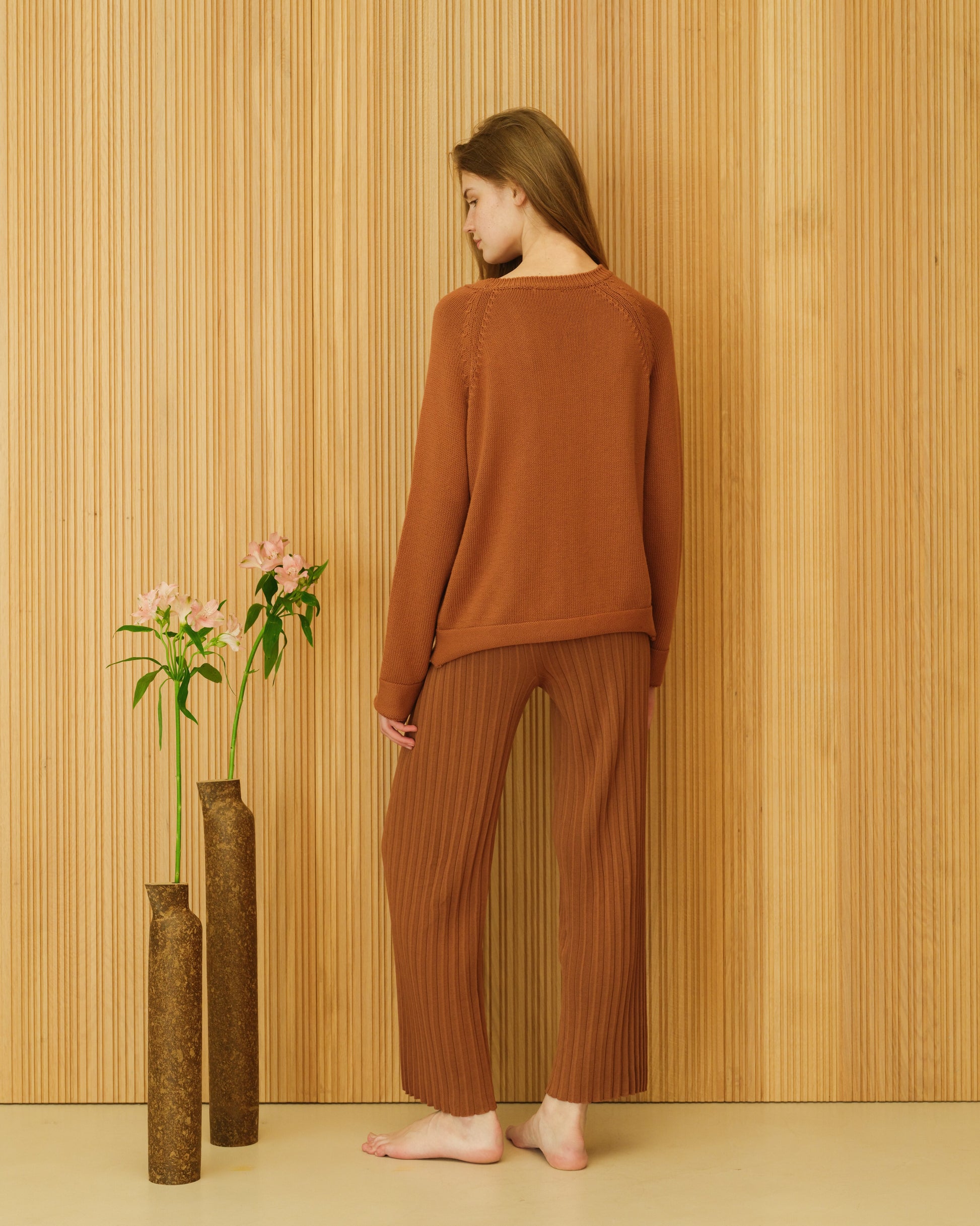 Fine Cotton Relaxed Sweater-3