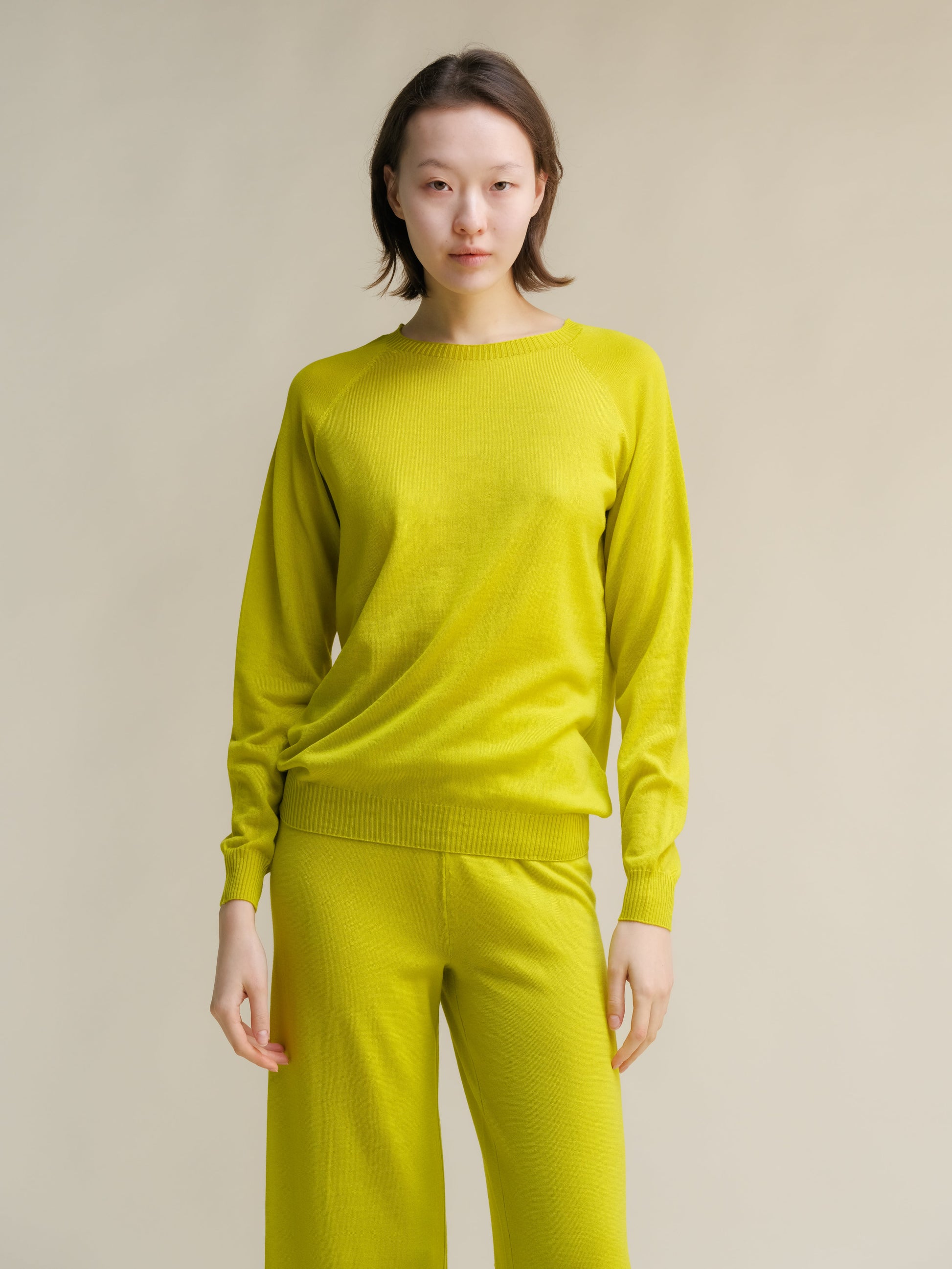 Extra Fine Merino Wool Crewneck Sweater (3D-Knit)-2