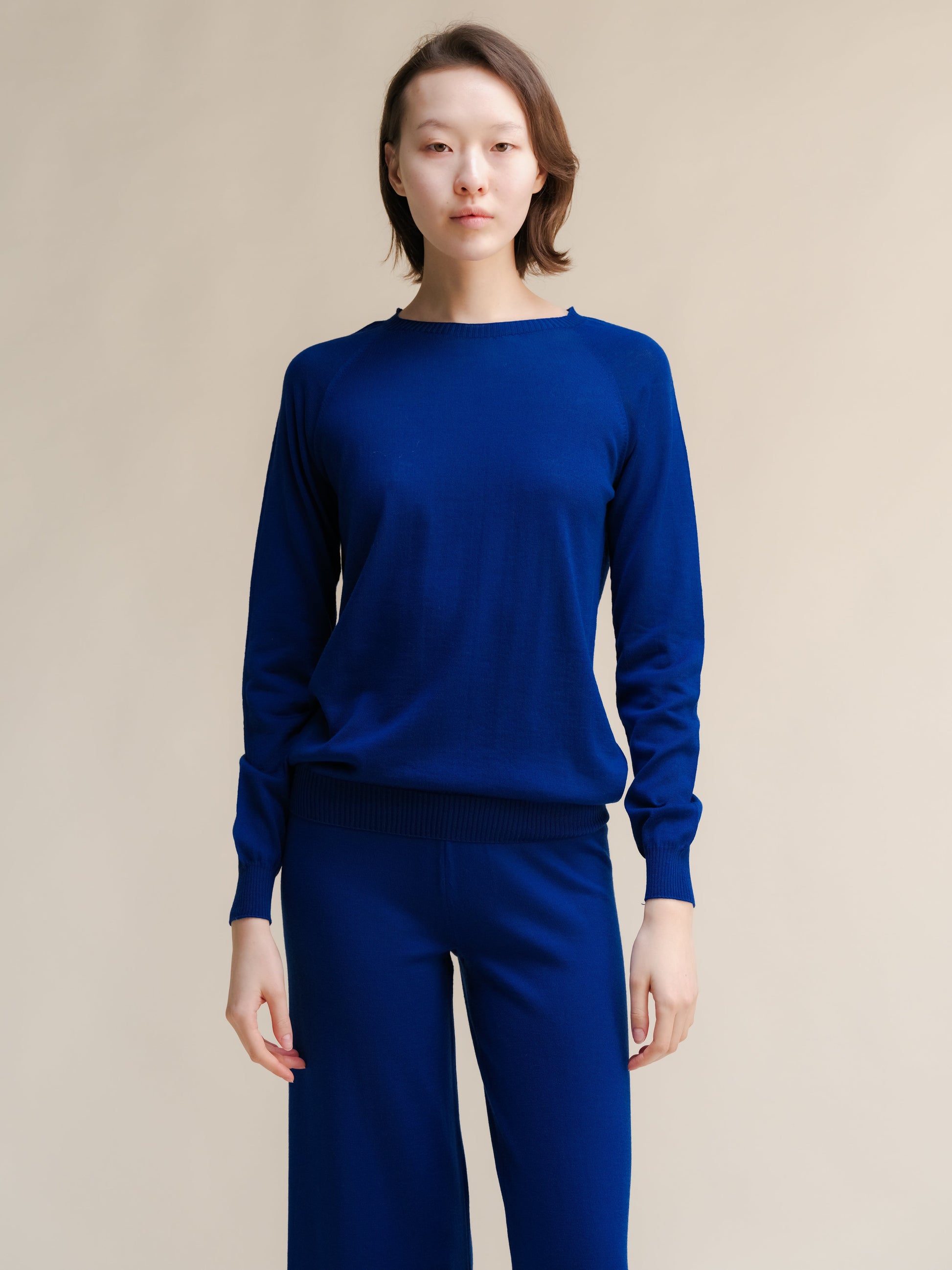 Extra Fine Merino Wool Crewneck Sweater (3D-Knit)-3
