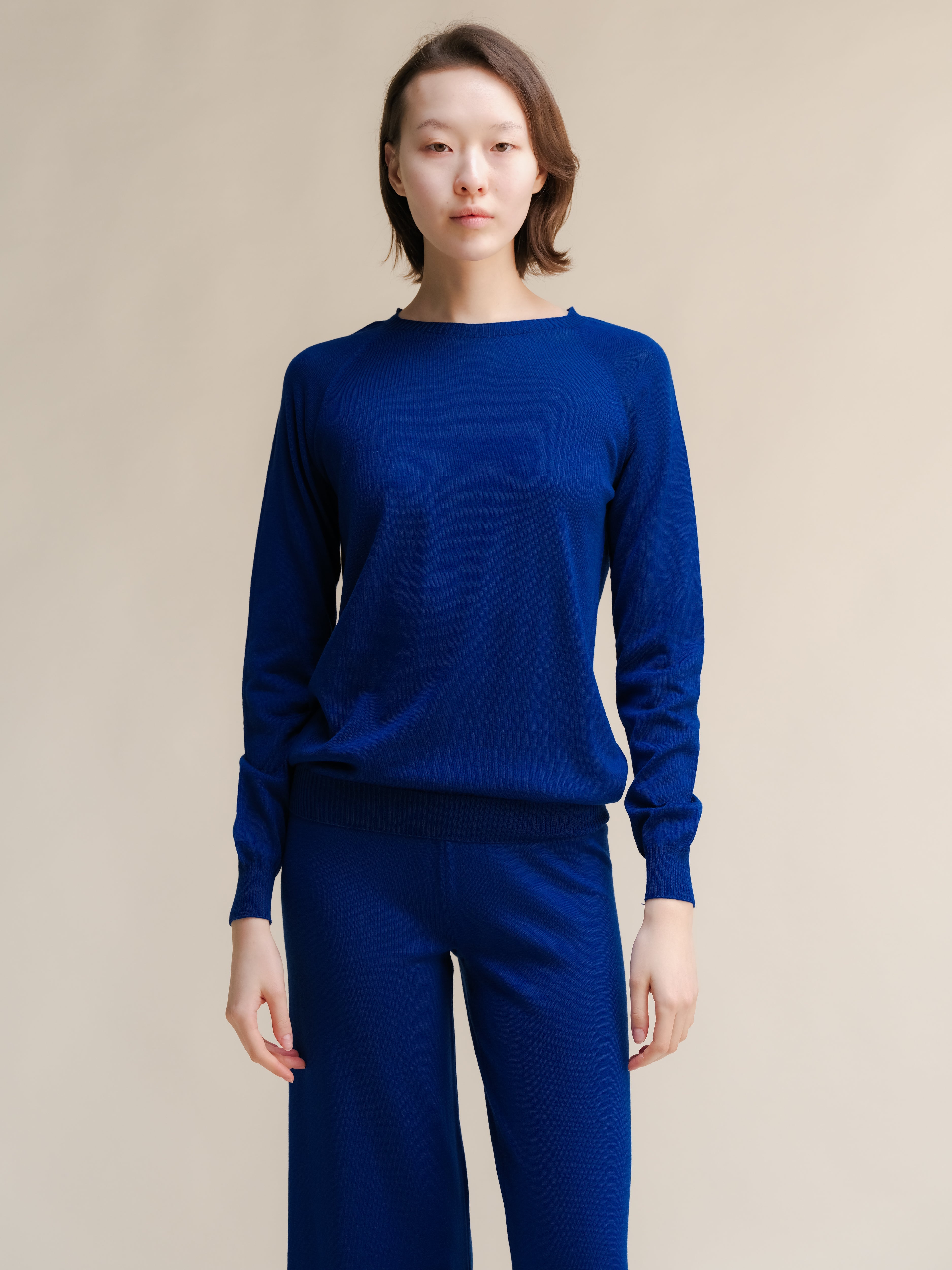 Extra Fine Merino Wool Crewneck Sweater (3D-Knit)-3