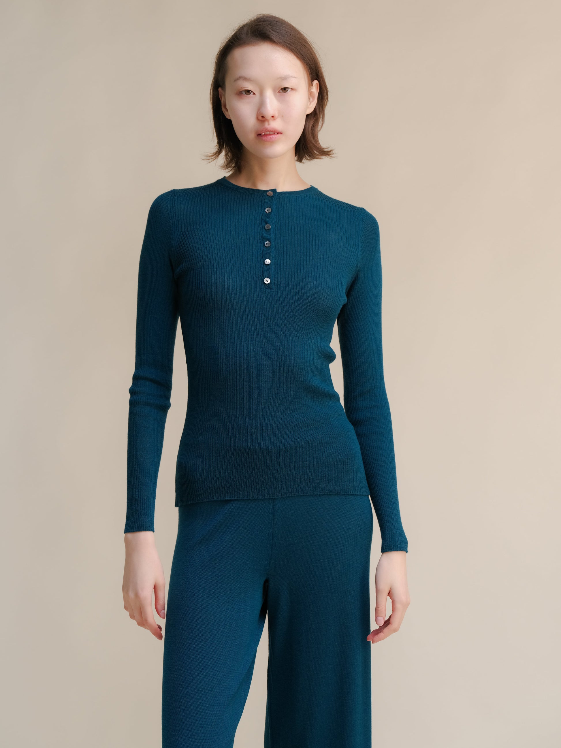 Extra Fine Merino Ribbed Fine Hanley Sweater-6