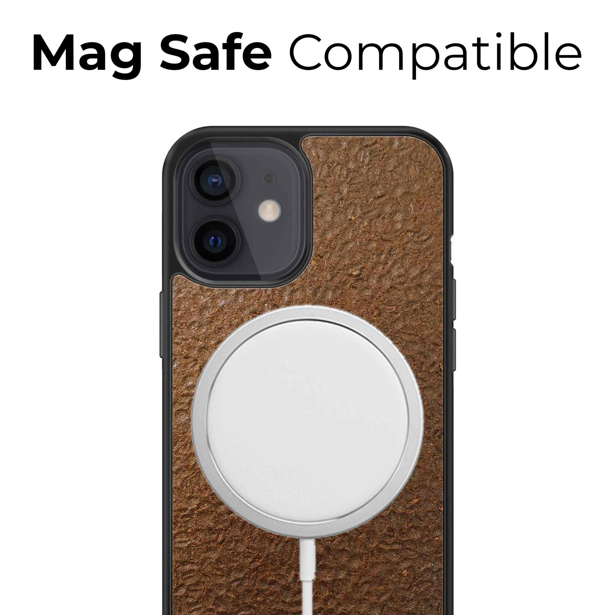 Organic phone case - Coffee