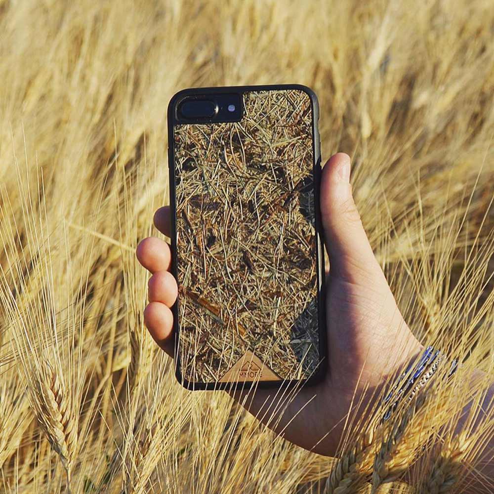 Organic phone case - Alpine Hay