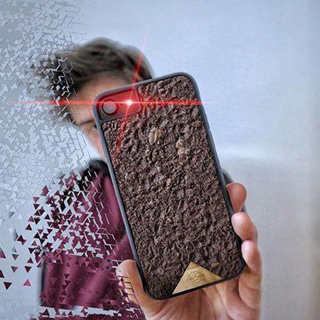 Organic phone case - Coffee