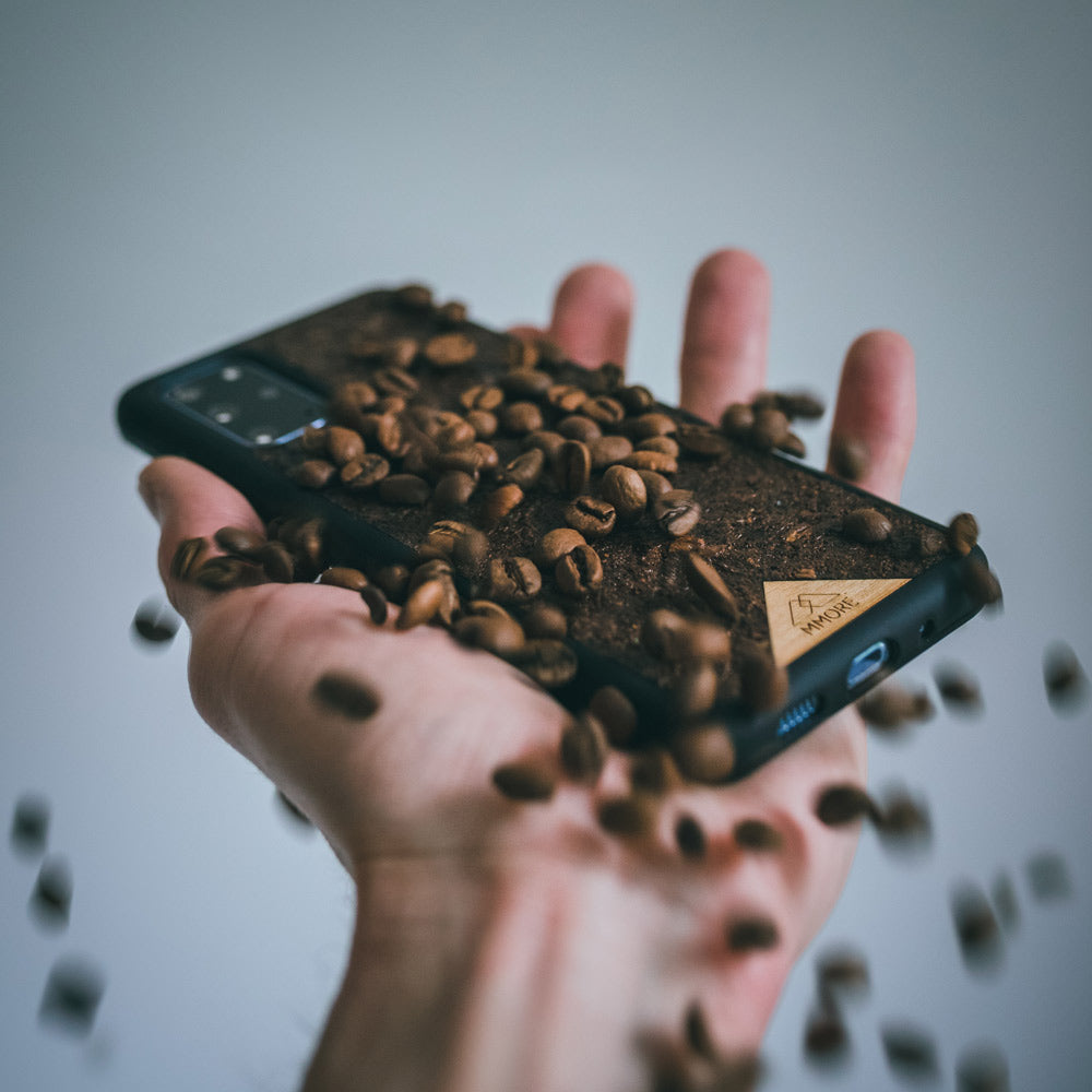 Organic phone case - Coffee