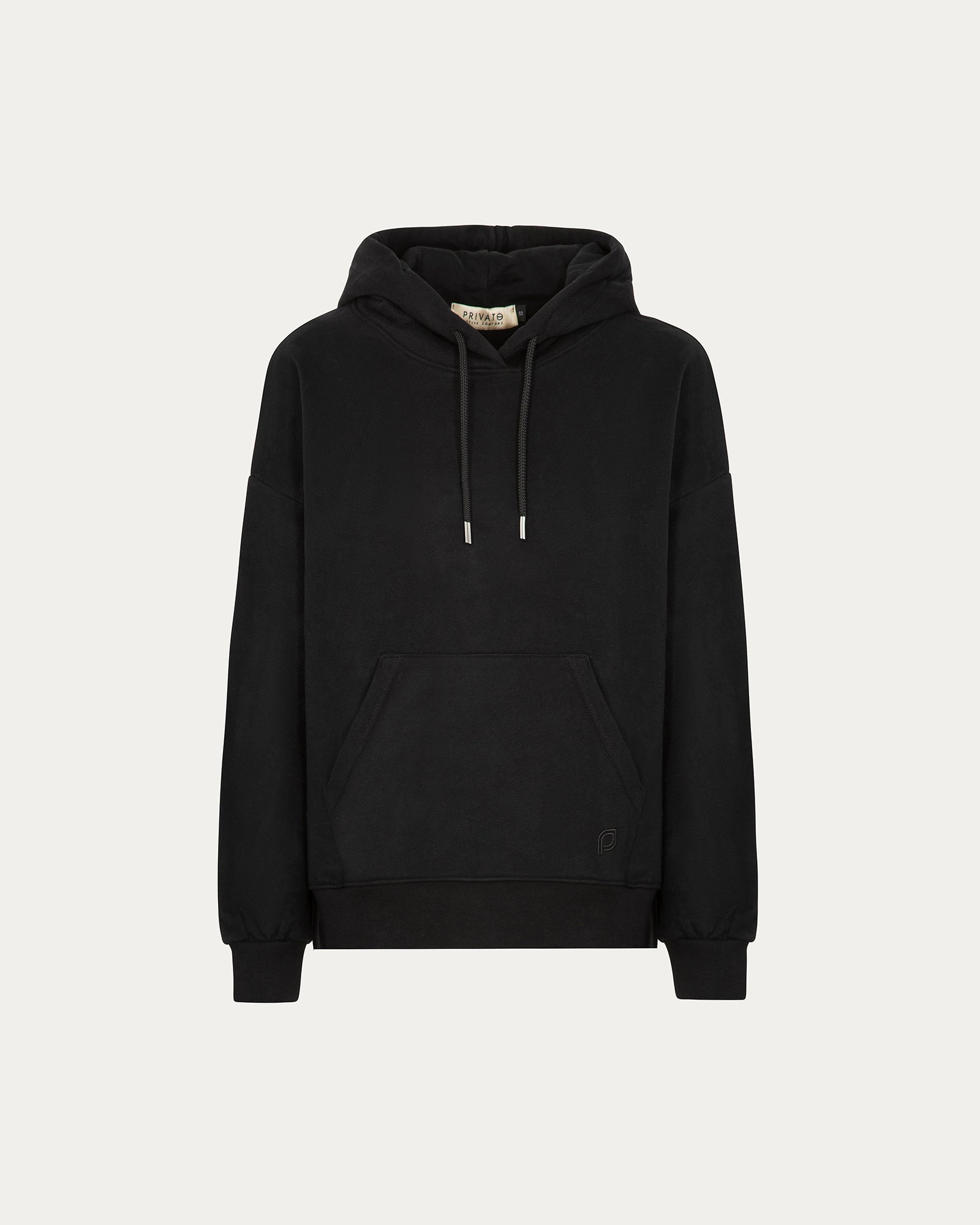 Black Hoodie with Kangaroo Pocket