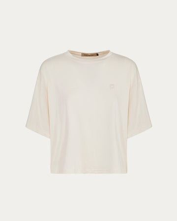 Women’s Beige 3/4 Sleeve T-Shirt
