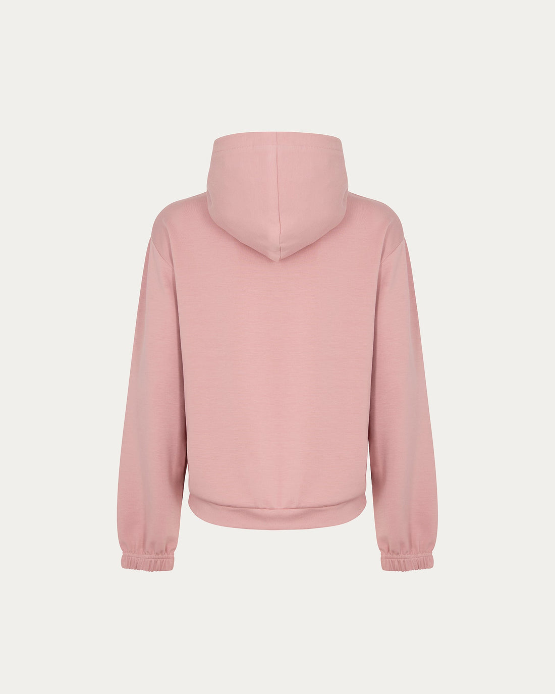 Pink Vegan Cropped Hoodie
