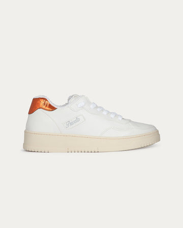 Lauren Sneakers White Orange, Vegan Ecological