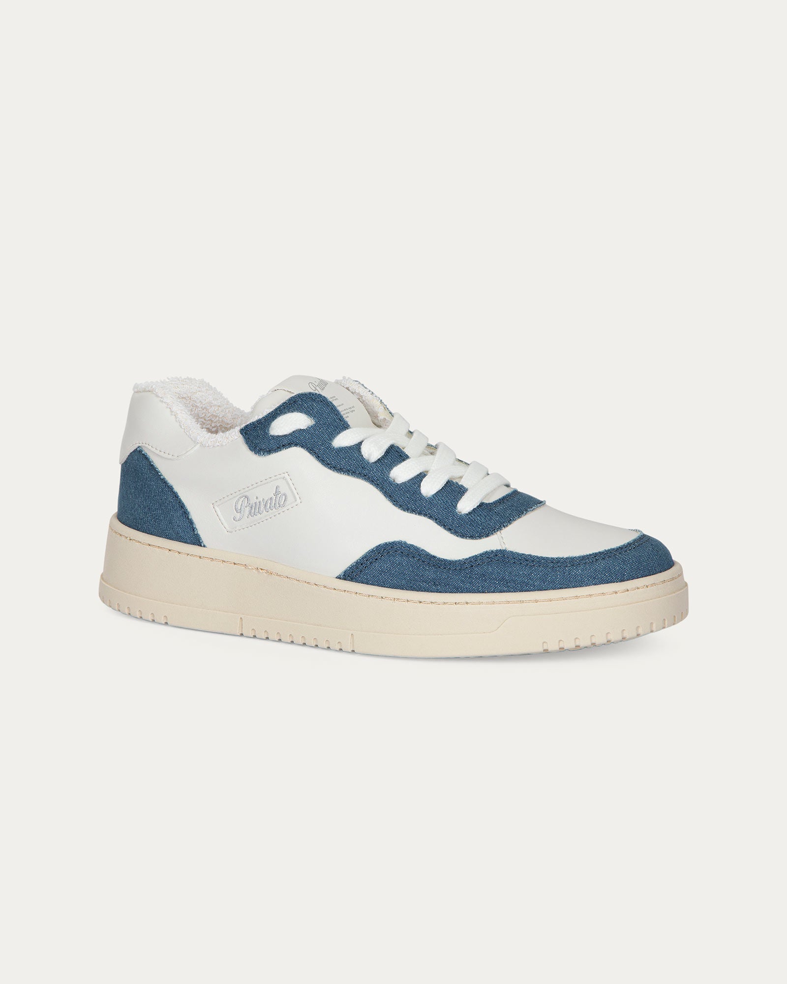 Sneakers Lauren white jeans, vegan eco-friendly