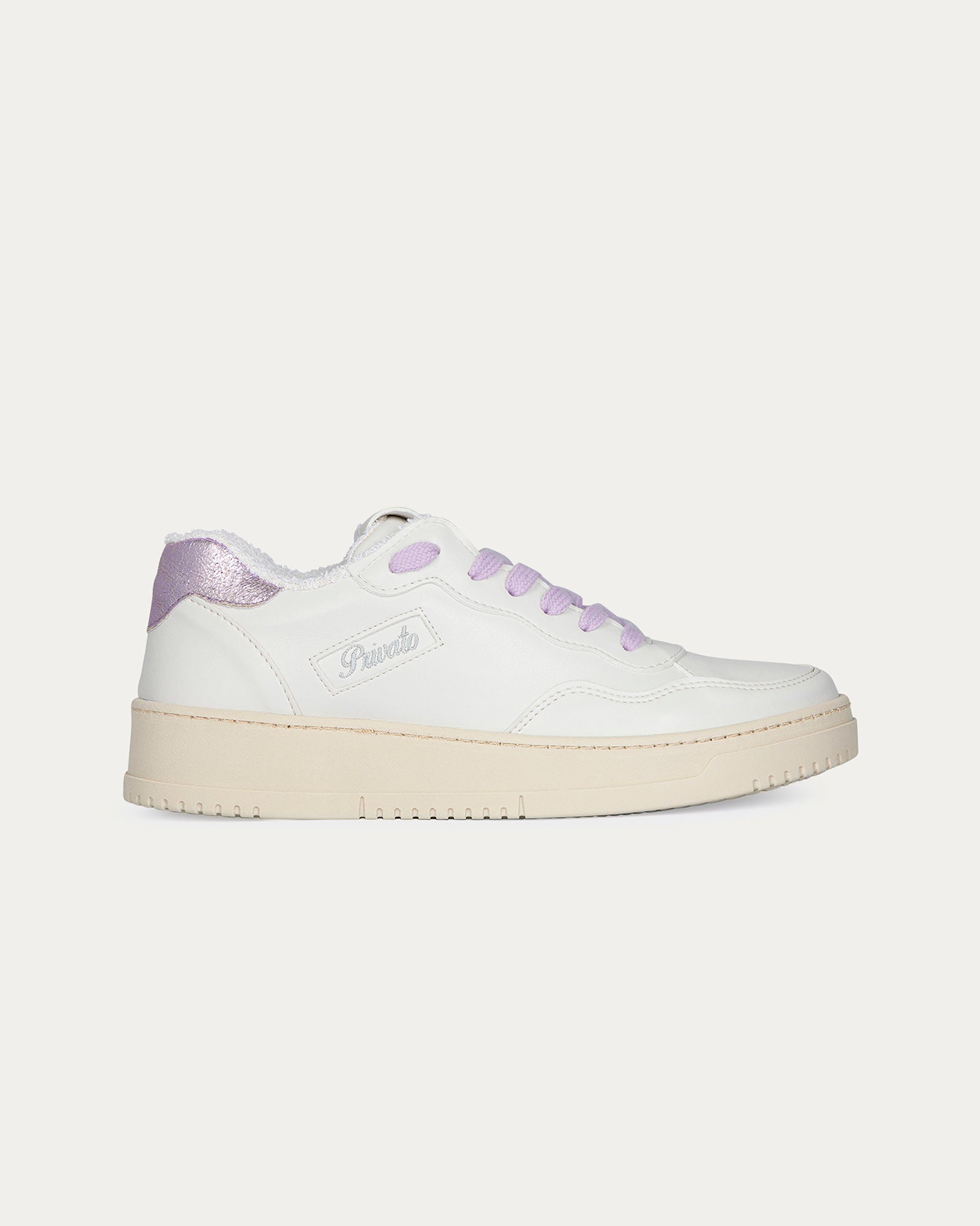 Lauren Sneakers White Lilac, Vegan Ecological