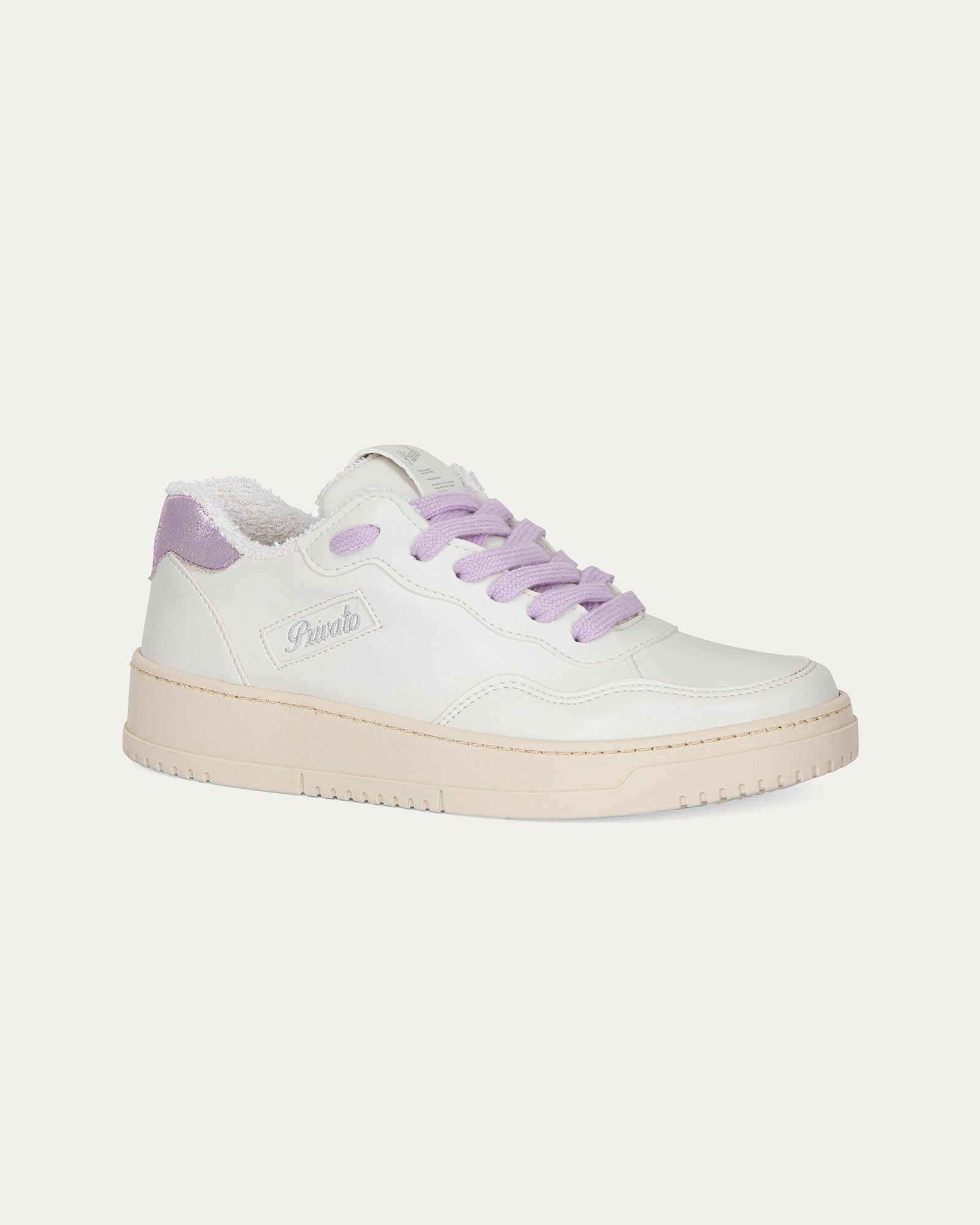 Lauren Sneakers White Lilac, Vegan Ecological