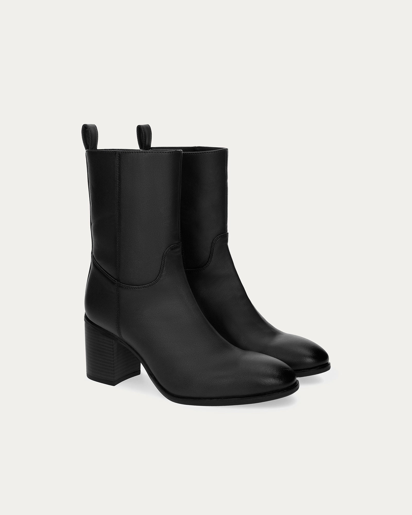 Diana black ankle boots, vegan eco-friendly