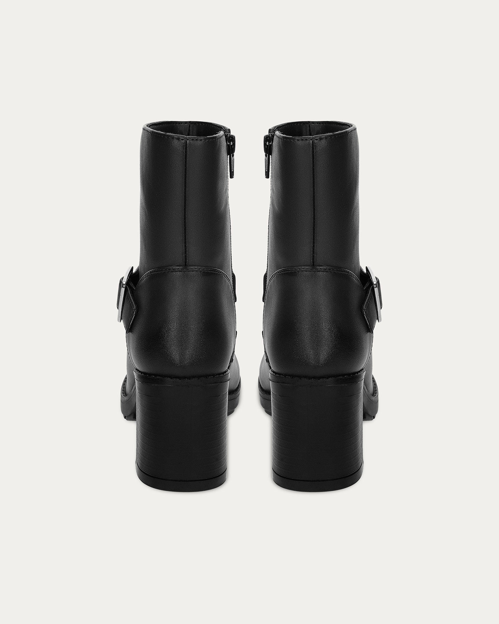 Jane black boots, vegan eco-friendly